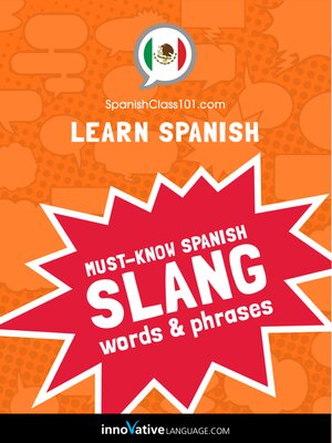 cover image of Must-Know Mexican Spanish Slang Words & Phrases